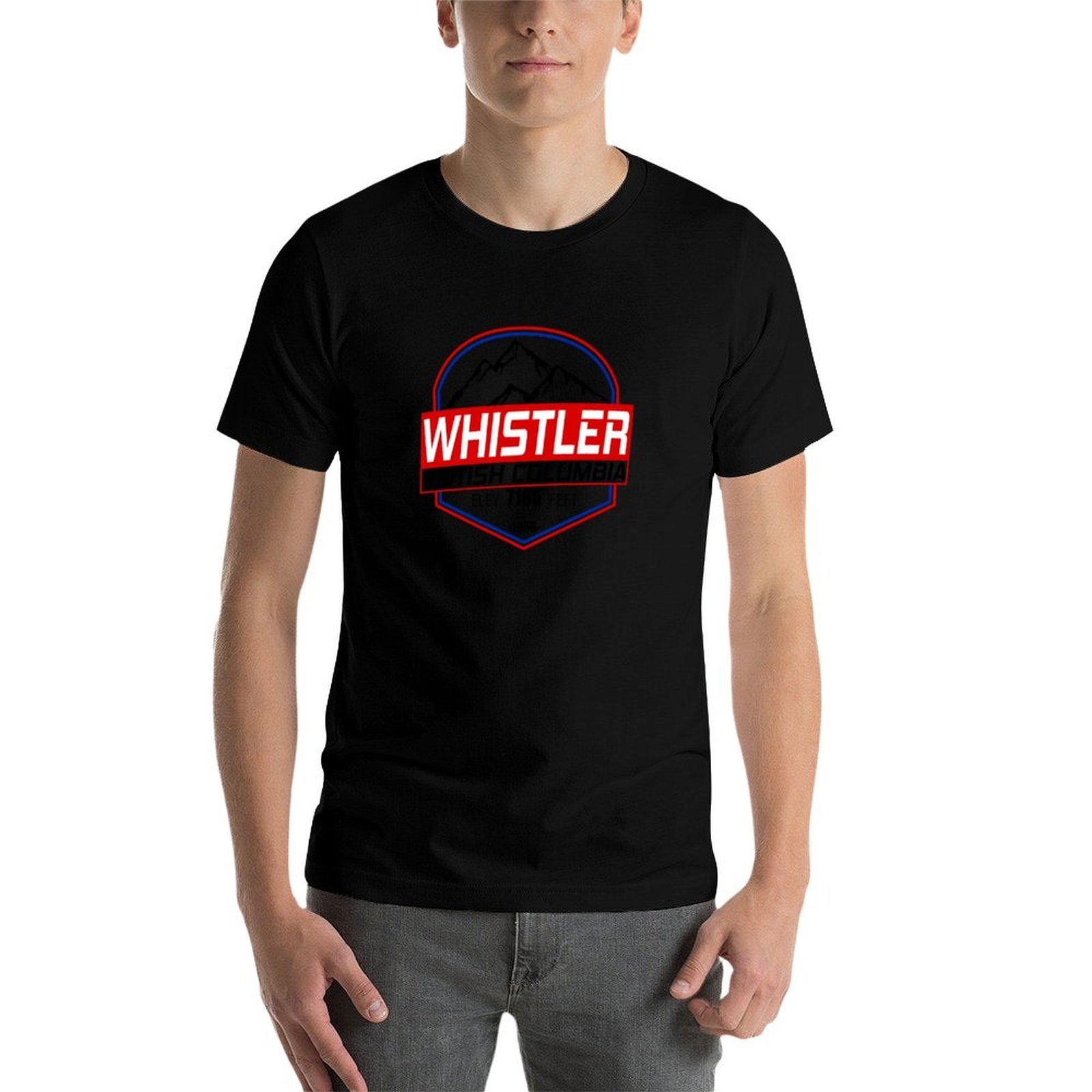 Camiseta Ski Whistler B.C Cana - Mountain Biking Whistler reseña y precio