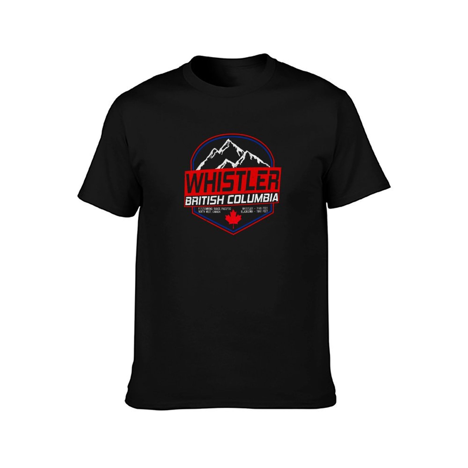 Camiseta retro de Whistler, Co - Mountain Biking Whistler reseña y precio